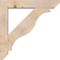 Ekena Millwork Funston Slat Smooth Bracket w/ Offset Brace, Douglas Fir, 7 1/2"W x 42"D x 42"H BKT0806X42X42FST06SDF - alternate 4